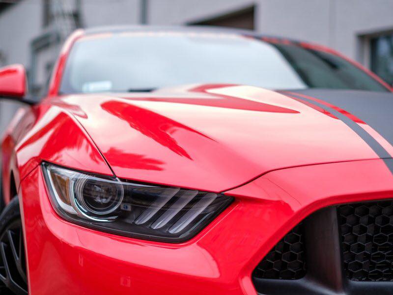 car wash detail mustang